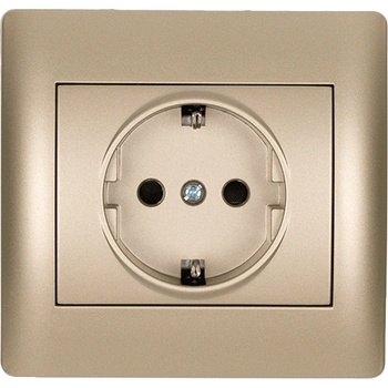 ELMARK Rhyme КОНТАКТ ШУКО ШАМПАНСКО МЕТАЛИК (11212)