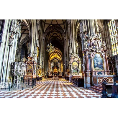 DIMEX ART Флизелинов фототапет катедралата свети стефан 375 x 250 см