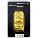 Investiční zlato Argor-Heraeus zlatý slitek litý 100 g