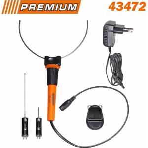 PREMIUM Уред за рязане на стиропор и пяна 3в1, premium, 5v, 150-300 °c, 3 накрайника (uni-010626)