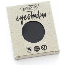 puroBIO Cosmetics Compact Eyeshadows očné tiene 04 Black 2,5 g náhradná náplň