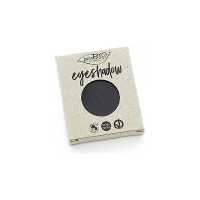 puroBIO Cosmetics Compact Eyeshadows očné tiene 04 Black 2,5 g náhradná náplň