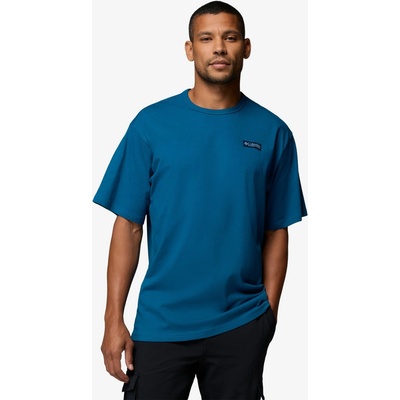 Columbia CSC Heavyweight Back Graphic Tee phoenix blue csc box logo