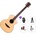 BromoGuitars BAR5CE SET 2 Natural Други електро-акустични китари