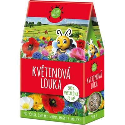 Travní směs Veselý brouček-Květinová louka 500 g