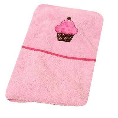 Бебешко одеяло с мъфини розово 100 х 90 см 62139-2