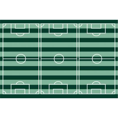 PartyDeco Obrus Futbal 120x180 cm