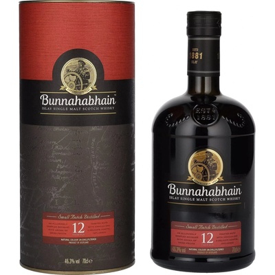 Bunnahabhain Islay Single Malt Scotch Whisky 12y 46,3% 0,7 l (tuba)
