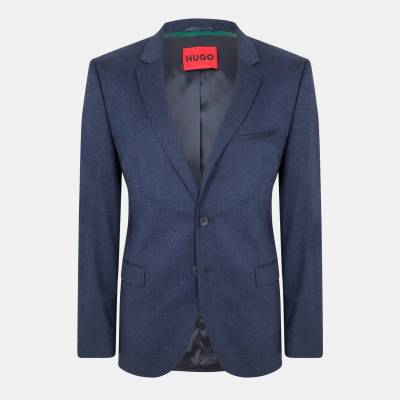 Hugo Яке Hugo Men's Arti232x Formal Jacket - Medium Blue