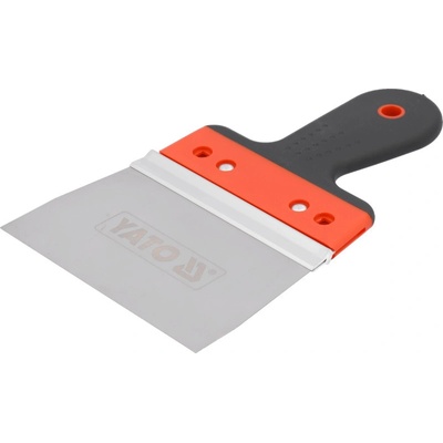 YATO Stierka na steny 150 mm inox s mäkkou rukoväťou