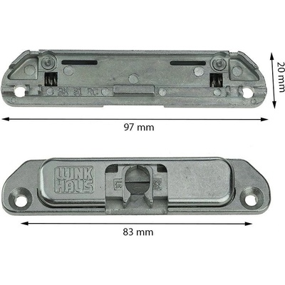 WINKHAUS balkónová pojistka BK-WSK BK 61 RC – Zboží Mobilmania