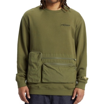 Image 1 of DC мъжки суичър DC - Star Wars GROGU POCKET CREW - БРЪШЛЯНЕНО ЗЕЛЕНО - ADYFT03396-CRB0