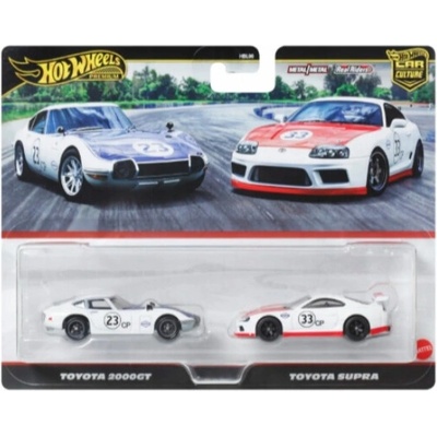 Hotwheels Mattel 2ks prémiový amgličák - ford/toyta