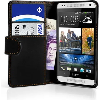 Image 1 of HTC One Mini M4 Wallet Калъф + Скрийн Протектор