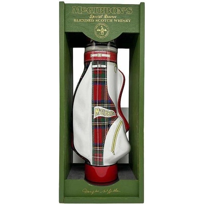 McGibbons Blue Golf Bag & Special Reserve 43% 0,7 l (kazeta)