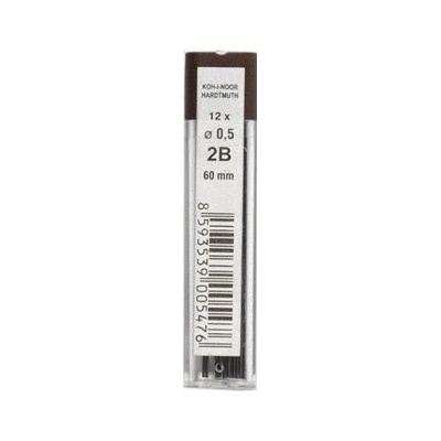 Koh-i-noor Grafitové tuhy 2B/0,5 mm 12 ks