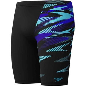 Speedo hyperboom v-cut jammer black/cobalt blue xxl - uk40
