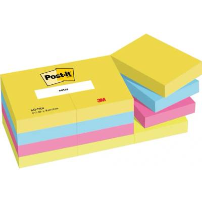 POST-IT Bločky Post-it _ENERGIA_ 31x51mm, 12x100 lístkov (MM065333)
