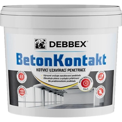 Den Braven BetonKontakt Farba: modrá, Balenie: 5 kg, Typ obalu: vedro