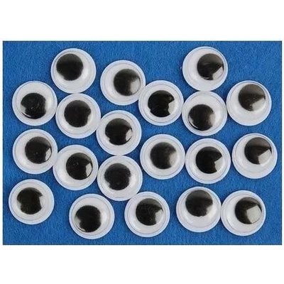 Oči samolepící 8 mm