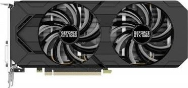 NVIDIA　GeForce　GTX1060　6GB Asus nVidia GeForce GTX 1060 6GB GDDR5 192-bit (DUAL-GTX1060