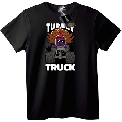 NOONEBRAND Тениска камион с пуйка - 2XL, Black