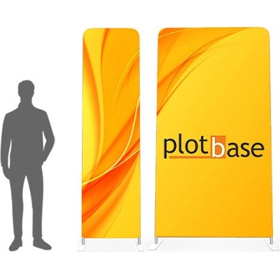 Plotbase Reklamný textilný pútač 60x228 cm
