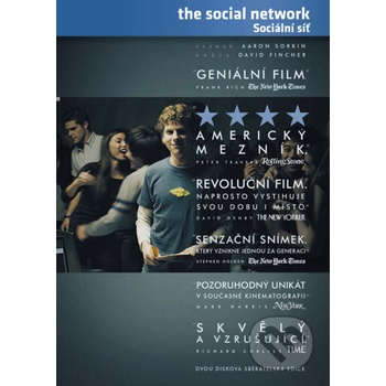 Social Network, The - Sociální síť DVD
