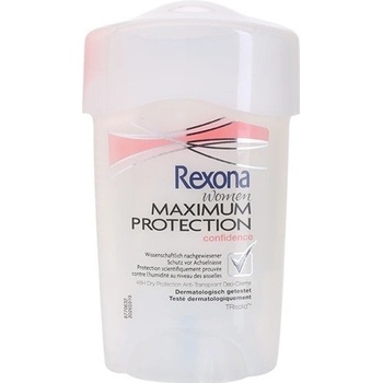 Rexona Maximum Protection Confidence krémový antiperspirant Woman 45 ml