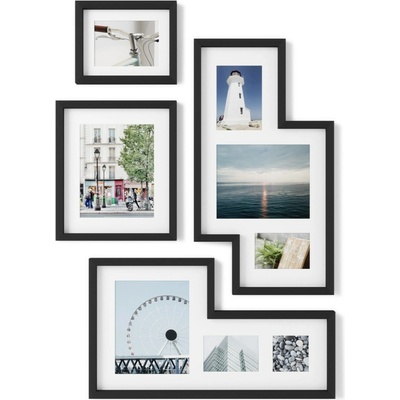 Fotorámečky Umbra MINGLE černé SET/4ks – Zbozi.Blesk.cz