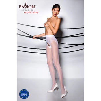Image 1 of Passion TIOPEN 006 Tights 30 Den Bianco 1-2