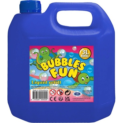 Mikro trading Bublifuková náplň 3 litry v plastovém kanystru