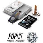 Panzer Комплект PanzerGlass Pophit Bundle за Apple iPhone 12 Pro Max (Стъклен протектор, Spray, Popsocket)