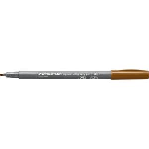 STAEDTLER Калиграфски флумастер Staedtler Pigment 375, свкафяв (31660-А-СВКАФЯВ)