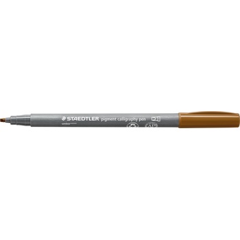 STAEDTLER Калиграфски флумастер Staedtler Pigment 375, свкафяв (31660-А-СВКАФЯВ)