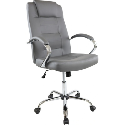 Екокожа сив директорски стол Slash