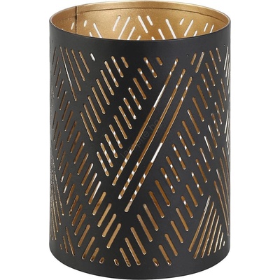 EGLO 422004 - Свещник SUBIC 10x7, 5 см черен/златист (EG422004)