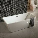 Inter Ceramic Свободностояща вана Inter Ceramic, бял акрил, 161.5x72 см (LB 1680 W)