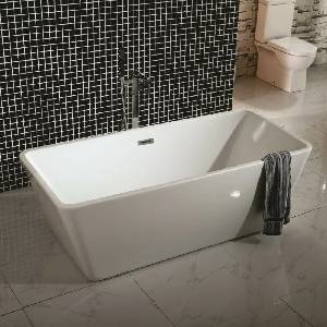 Inter Ceramic Свободностояща вана Inter Ceramic, бял акрил, 161.5x72 см (LB 1680 W)