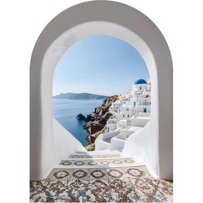 Styler Картина върху стъкло 70x100 cm Oia - Styler (GL-18407)