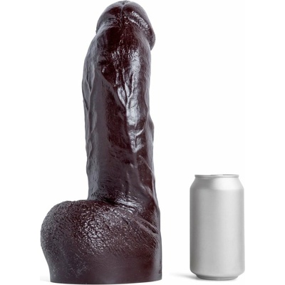 Mr. Hankey’s Toys Krave Melanin Large, prémiové silikónové dildo s Vac-U-Lock 32,7 x 7,3–8,4 cm