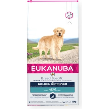 EUKANUBA EUKANUBA Golden Retriever Храна за кучета, суха, за голдън ретривър, с пилешко, 12 kg