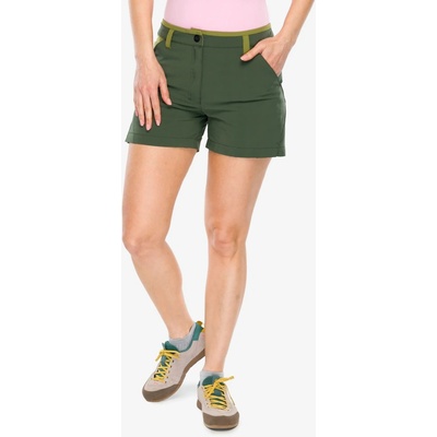 Turbat Miami shorts rifle kraťasy dámské green/calla green