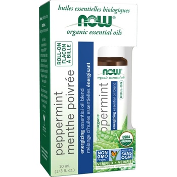 NOW Essential Oil Roll-On - Organic [10 мл] Мента