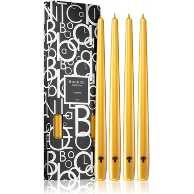 Baobab Collection Candela Gold свещ 4 бр