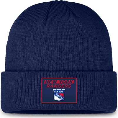 Fanatics pánská zimní čepice New York Rangers Authentic Pro Rink Prime Cuffed