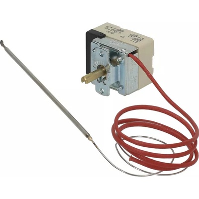 Originální regulační termostat CAEM 880009107 pro fritézu RM Gastro FE FL, 50–190 °C, 1 pól, 16 A / 250 V, kapilára 850 mm