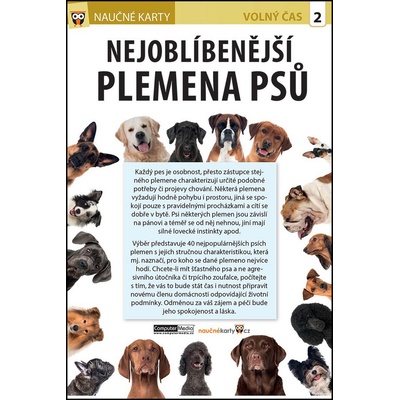 Naučné karty Nejoblíbenější plemena psů