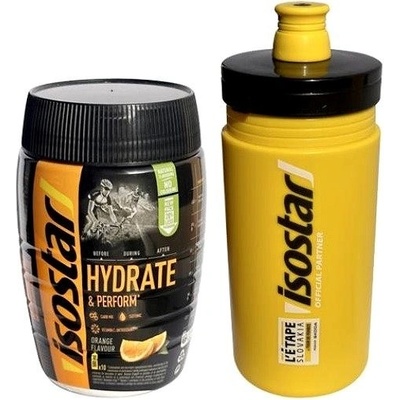 Isostar Hydrate & perform powder 400 g, pomaranč + bidon gratis
