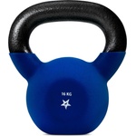 Yes4All WEAW Neoprene Coated Kettlebell, Strength Training Kettlebells - 16KG Dark Blue (WEAW)